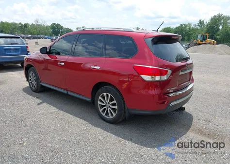 2014 Nissan Pathfinder Sv z USA, uszkodzony, nr VIN 5N1AR2MM6EC699851